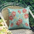 thumbnail image 5 of Outdoor Throw Pillow Covers 16x16 Inch Waterproof Spring Summer Pioneer Pink Peel Outdoor Pillow Covers for Patio Funiture Garden Couch, 5 of 7