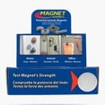 thumbnail image 3 of Magnet Source .197 in. L X .75 Dia. in. W Black Disc Magnets 0.7 lb. pull 500 pc, 3 of 8