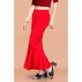 thumbnail image 4 of eloria Red Soft Comfy Pleated Saree Silhouette Saree Shapewear Flare Petticoat for Women Lycra Cotton Blended Petticoat Skirts for Women Shape Wear Dress for Saree, 4 of 6