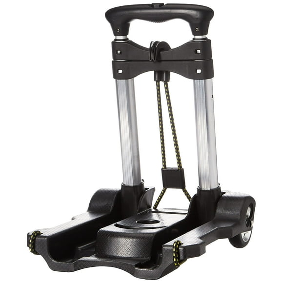Carrito de equipaje Samsonite Compact, plegable, negro, 32 kg de capacidad