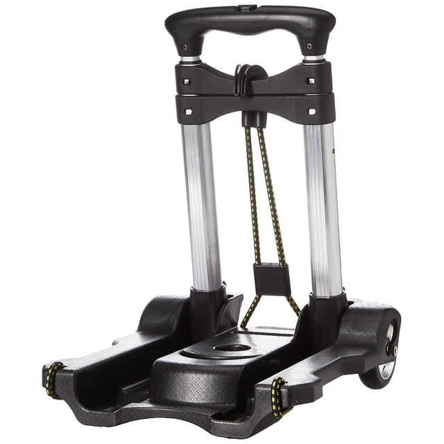 Carrito de equipaje Samsonite Compact, plegable, negro, 32 kg de capacidad