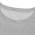 thumbnail image 5 of Men's Compression Long Sleeve Shirt Crewneck Slim Fit Gym Workout Base Layer Top with Colorblock Detail, 5 of 8