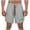 Gray, variant on Wancir Men's 7" Workout Running Shorts Quick Dry Lightweight Gym Shorts with Zip Pockets