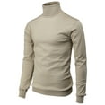 thumbnail image 1 of H2H Mens Casual Slim Fit Pullover Sweaters Knitted Turtleneck Basic Designed Thermal (CMOSWL068), 1 of 6
