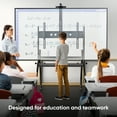 thumbnail image 3 of ONKRON Mobile TV Stand for 60”-120” TV up to 265 lbs, Heavy Duty Adjustable, 45” long, max VESA 1000x600, 3 of 11