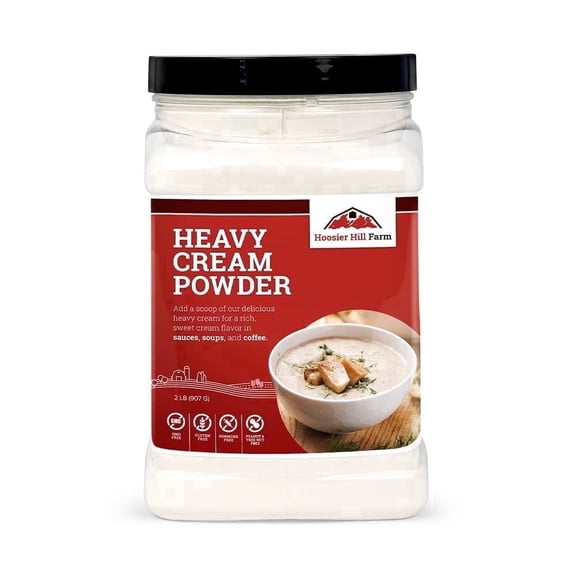 Hoosier Hill Farm Heavy Cream Powder, 2 lb Jar
