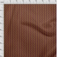 thumbnail image 3 of oneOone Viscose Chiffon Fabric Chevron Geometric Print Fabric BTY 42 Inch Wide, 3 of 4