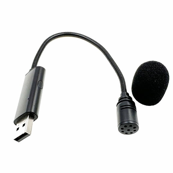 USB Microphone Omnidirectional USB Microphone for Games Chat Universal Laptop PC Microphone with Switchs