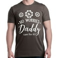 thumbnail image 1 of Shop4Ever Men's No Worries Daddy Can Fix It Father's Day Graphic T-shirt, 1 of 5