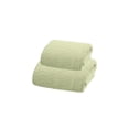thumbnail image 2 of Cagogo Extra Large Bath Towel Set, Super Soft Absorbent Oversized Bath Sheets, Quick Dry Microfiber Shower Towels, Hotel Quality Bathroom Towels for Home, Gym and Spa, 2-Piece Set Gray Pink Green, 2 of 6