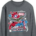 thumbnail image 3 of Marvel Captain America: Brave New World - Sticker Style - Men's Long Sleeve Graphic T-Shirt, 3 of 5