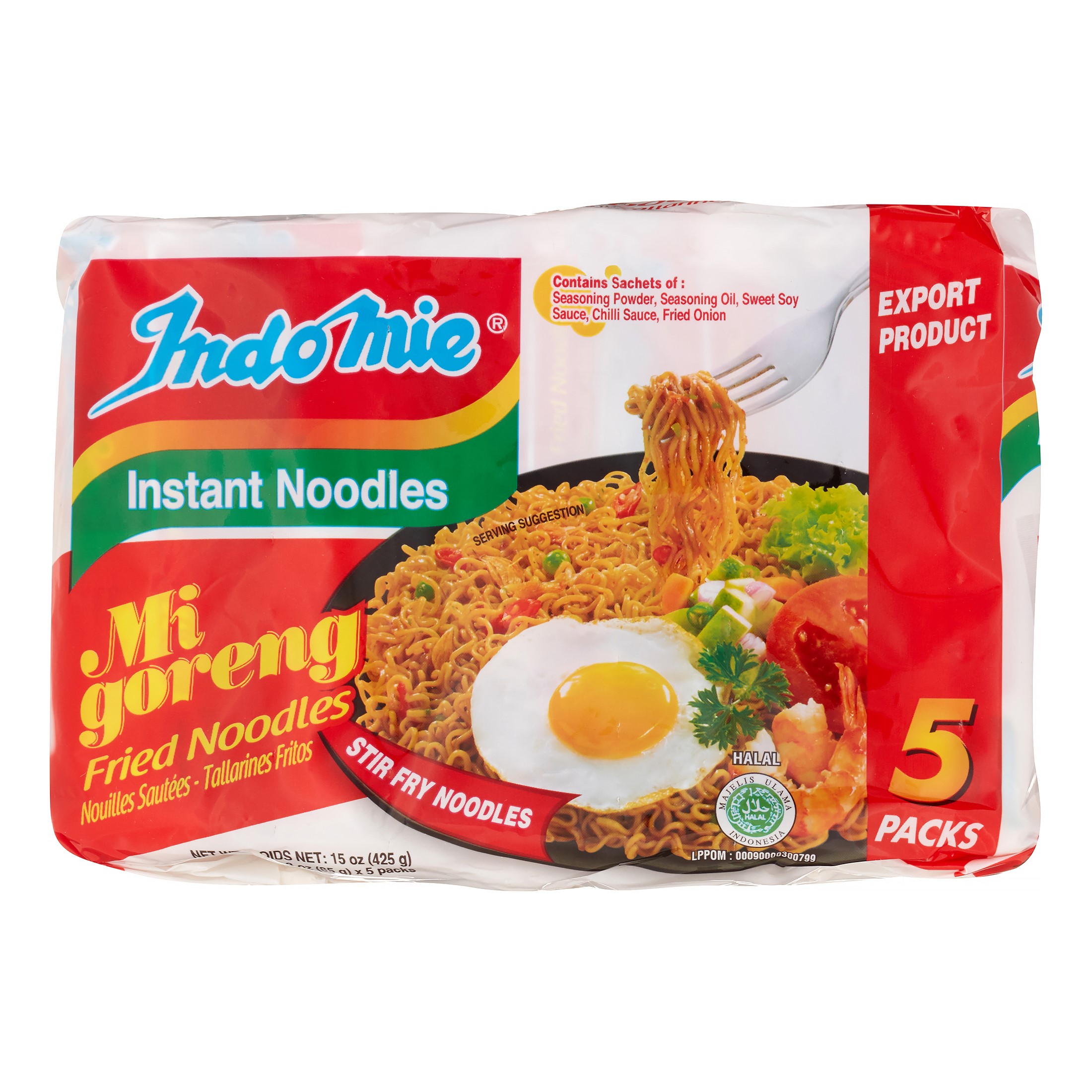 Indomie Mi Goreng Fried Noodle, 3 Oz (Case Of 30) - Walmart.com