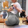 thumbnail image 2 of Womens Yoga Shorts Leggings High Waist Tummy Control Butt Lifting Seamless Pants Scrunch Booty, 2 of 6