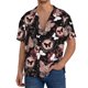 thumbnail image 1 of Fotbe Butterfly Camisa Estampada de Manga Corta para Hombre, Casual de Verano, Estilo Playero, Sin Arrugas-Large, 1 of 5