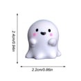 thumbnail image 4 of Cute Ghost Stress Relief Toy, Halloween Stress Relief Toy, Anxiety Relief, Cute Ghost Decor Plain,Desk Fidget, Party Favor, Classroom Prize, Small Gift For Halloween, 4 of 7