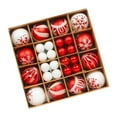 thumbnail image 3 of 40 Piece Ornament Set, Charm Pendant, Hanging Christmas Tree Decoration, Wedding A, 3 of 9