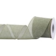 thumbnail image 1 of Joycrosso Burlap Wired Edge Ribbon 3 inch x 10 Yards, Spring Moss, Ideal for Crafting, Gift Wrapping, Wreath, Christmas Tree, and Rustic Wedding Decorations, 1 of 1
