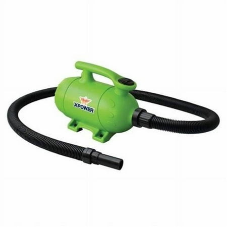UPC: 0848025012208 | XPOWER Manufacture B-2-Green 2 HP Pro at Home Pet Grooming Force Dryer & Vacuum Green