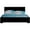 Black, variant on Black Wood King Platform Bed