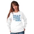 thumbnail image 3 of US Air Force USAF Girl Women Crewneck Sweatshirt Brisco Brands S, 3 of 6