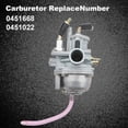 thumbnail image 2 of Predator carburetor compatible with Polaris Predator 50 04-07, Predator 90 01-03, Sportsman 90 01-06, Scrambler-yujia P20250110476, 2 of 5