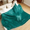 thumbnail image 5 of Sherpa Fleece Cal King Blankets for Bed - Thick and Warm Oversized Blanket for Winter, Soft Fuzzy Plush Large Blanket for All Seasons, Forest Green, 112x98 Inches, 5 of 10