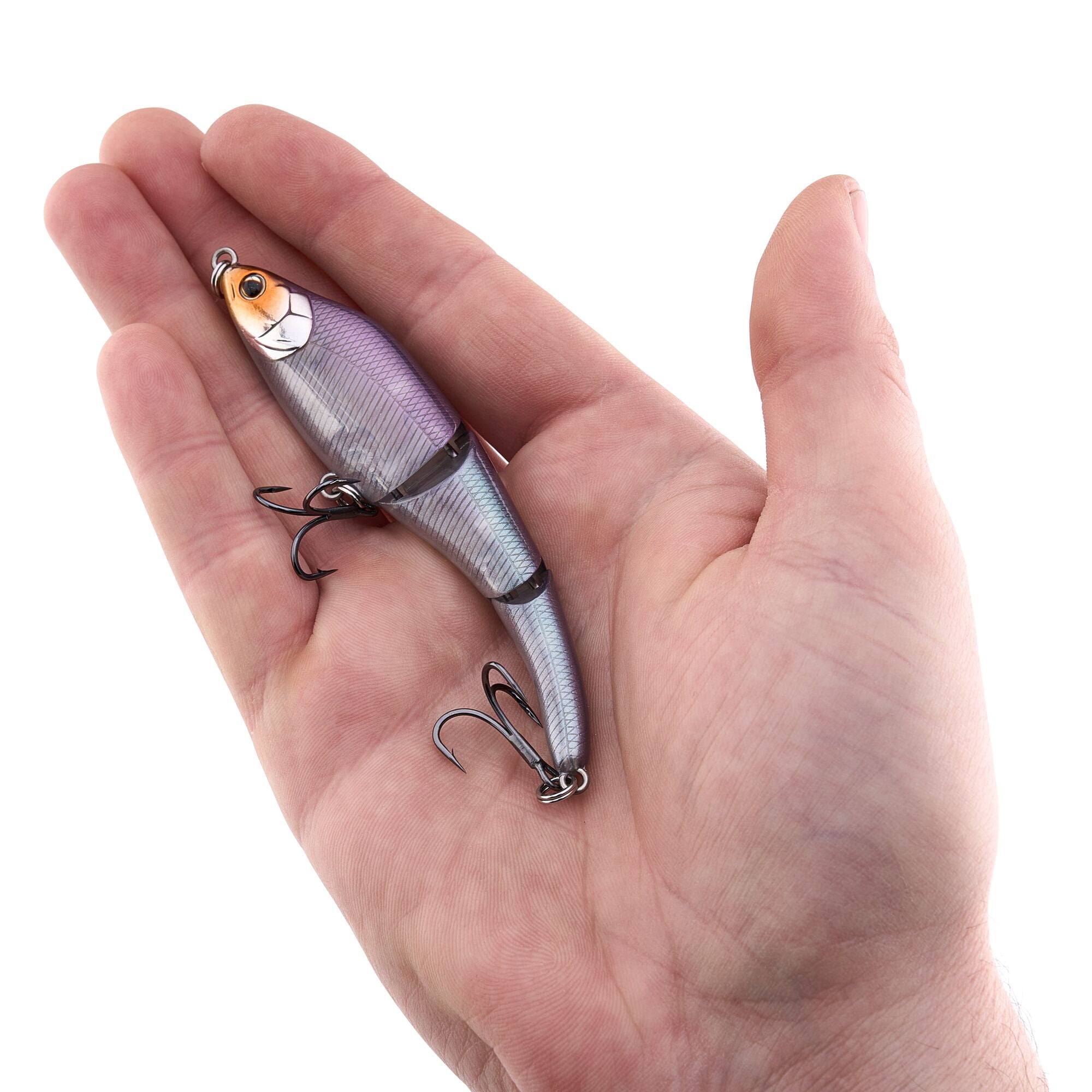 Berkley Magic Swimmer® Freshwater, 3.75 in, Swimbaits, Purpsicle (1 Count)
