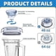 thumbnail image 5 of 48oz Pitcher Lids for Vitamix Lid Replacement, for Vitamix Stainless Steel Container, Ascent A2300, SZRH A-C, 5 of 5