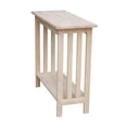 thumbnail image 3 of Pemberly Row Table d'Entrée Mission Transitionnelle en Bois, Naturel, 3 of 7