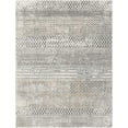 thumbnail image 4 of Mark&Day Area Rugs, 7x9 Wijtgaard Global Light Gray Area Rug, Grey Beige White Carpet for Living Room, Bedroom or Kitchen (6'9" x 9'6"), 4 of 9