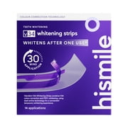 Hismile V34 Whitening Strips, Teeth Whitening Strips, Purple Whitening Strips