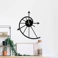 thumbnail image 3 of Handmadetneonsign Spiral Wall Clock Unique, Year Date Round Wall Clock, Text Oversize Wall Clock 55858, 3 of 5