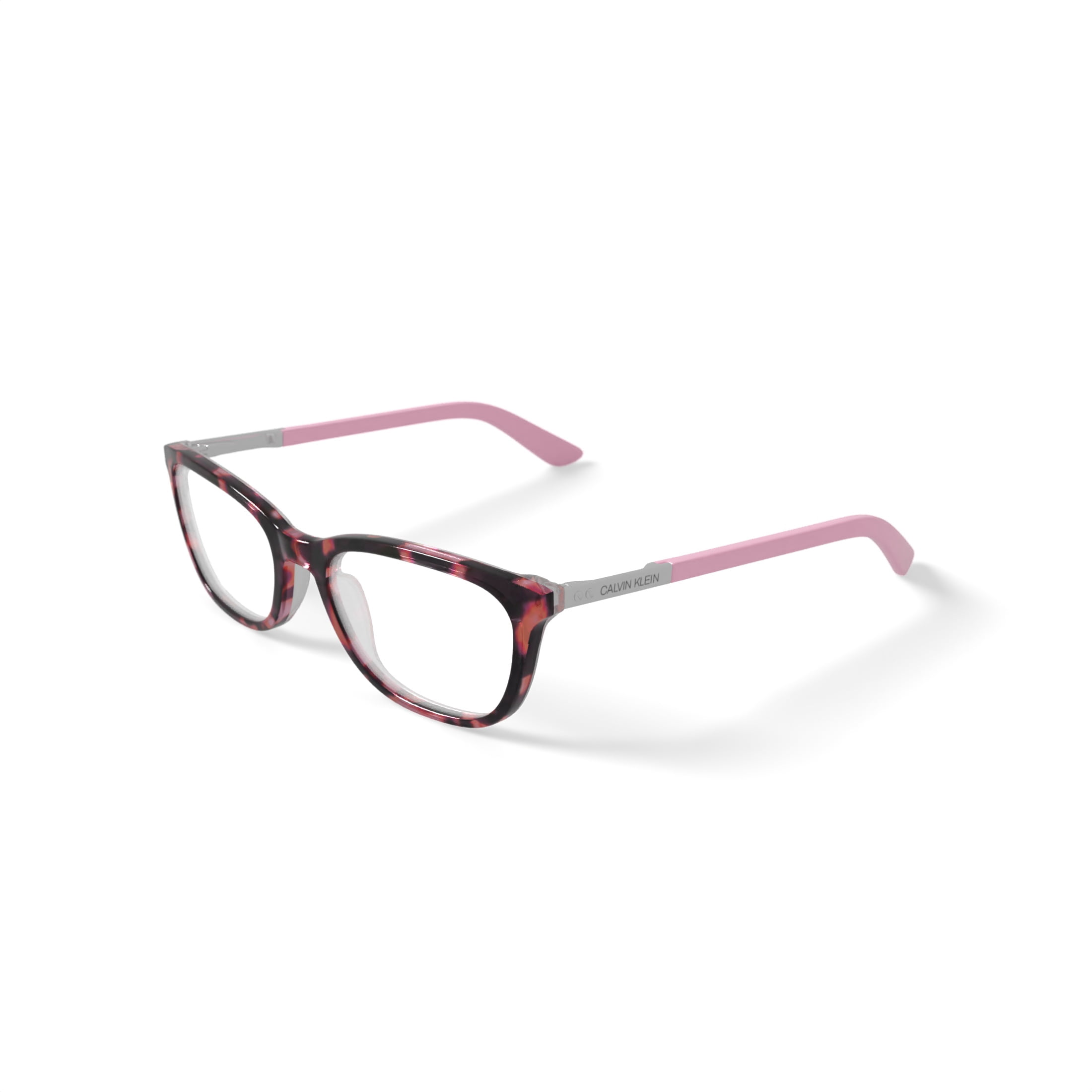 Calvin Klein Women's CK20507G Prescription Eyeglasses with Case, Pink Tortoise