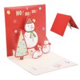 thumbnail image 3 of 3D Christmas Greeting Card, Hot Silver Process  Writable Christmas Special With Envelope Sticker For Gift For Decoration, 3 of 7