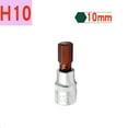 thumbnail image 1 of Bgsha 1pc 3/8 Drive Hex Socket Bit H3-H10 Screw Driver T10-T55 Socket Screwdriver Bit, 1 of 7