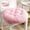 A-Pink, variant on Clearance WOAHU Cushion,Comfortable,16-inch plush round seat cushion warm and thick dining chair seat cushion