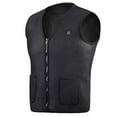 thumbnail image 1 of Heating Vest USB Charging Heating Vest Intelligent Electric Heating Vest Heating Clothes Submersible Black L, 1 of 7