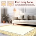 thumbnail image 2 of Flatwoven High Traffic Area Rug, Elegant Greek Key Geometric Motif, Non Slip, Stain Resistant, Washable Area Rugs for Living Room, Bedroom(Beige, 4X6), 2 of 8