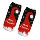 thumbnail image 3 of Gibobby Calcetines mullidos de Navidad Calcetines de Navidad para mujer, estampado informal, bonitos calcetines de , 4 pares (Rojo,Rosa,Verde, Unitalla), 3 of 5