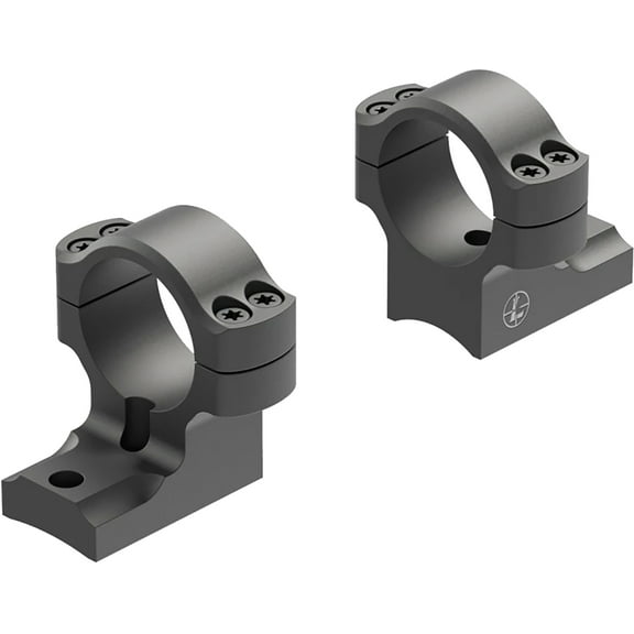 Leupold 171098 BackCountry 2-Piece Base/Rings For Remington 700 1" Ring Medium Black Matte Finish