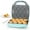 Aqua, variant on 11×2.2" Bite-Size Mini Belgian Waffle Maker - Nonstick, Heat-Resistant, Portable | Aqua, Easy to Clean | Ideal Gift for Kids/Adults (Small Homes)