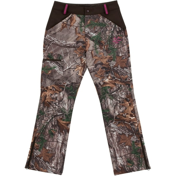 Realtree - Ladies' Soft Shell Pant with Ultimate Protection - Walmart.com - Walmart.com