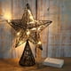 thumbnail image 5 of Decoración para árbol de Navidad CVHOMEDECO Black Star con luces LED, 5 of 7