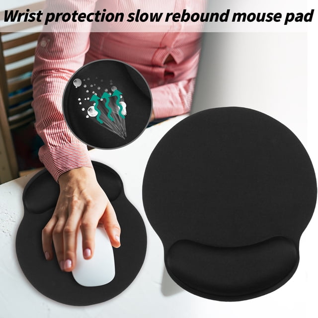 WIFKLSIIPG Ergonomic Mouse Pad Gel Wrist Rest Anti-tendon Problems for Computer and Laptop