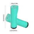 thumbnail image 3 of CxhicLuv 22.2mm Rubber Handle Cover 9×7×1.2 Inch Non-Slip, Ergonomic – Bike Grip Covers, Suitable for Mountain Bikes, Scooters, Ideal for Cyclists, Mint Green, 3 of 6