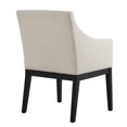 thumbnail image 6 of Armchair Chair, Black, Fabric, Wood, Living Room Lounge Cafe Lobby Hospitality Restaurant, Modern Contemporary, HB37505, 6 of 9