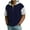 Navy&03#0112Y, variant on Fabrcox Mens Hoodies Quarter Zip Lightweight Short Sleeve Sweat Shirt for Men Workout Sports Drawstring Summer Color Block Mens Tops