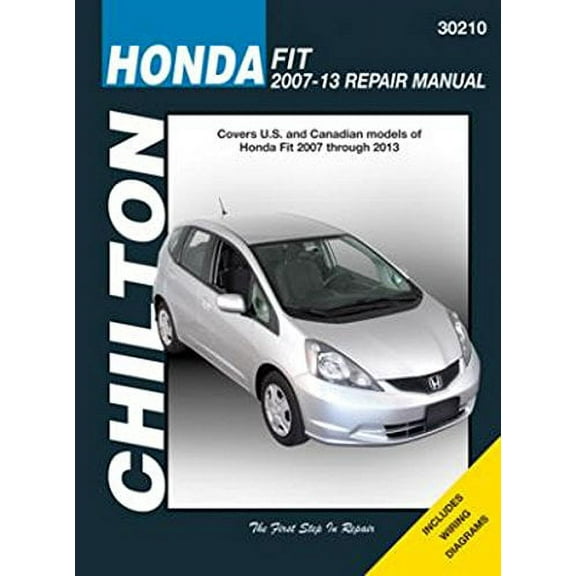Honda Fit Chilton Repair Manual (2007-2013)