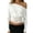 White#9527, variant on Womens Long Sleeve Tshirts One Shoulder Patchwork Lace T-Shirts Summer Tee Tops for Women