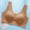 Brown, variant on Wireless Bra for Women Lace Underwire-Free with Side Support and Lift, Seamless Comfort for Sleep and Daily Wear
